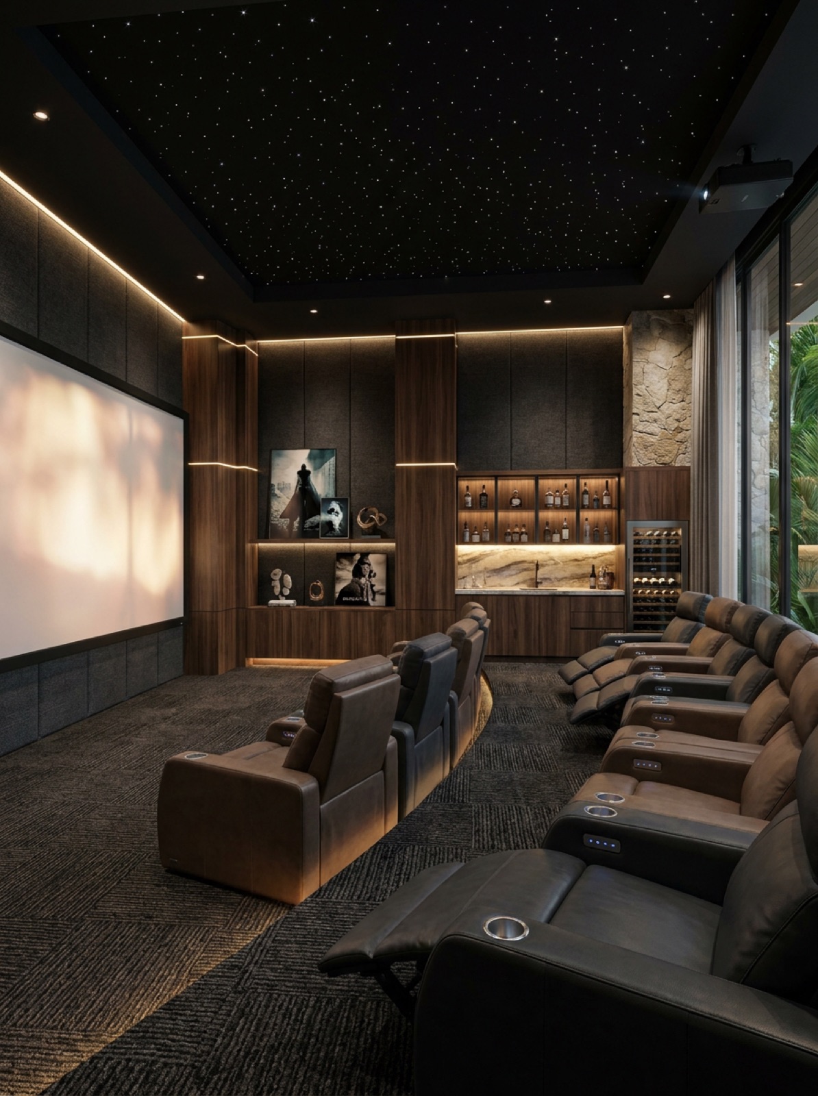 Private home cinema