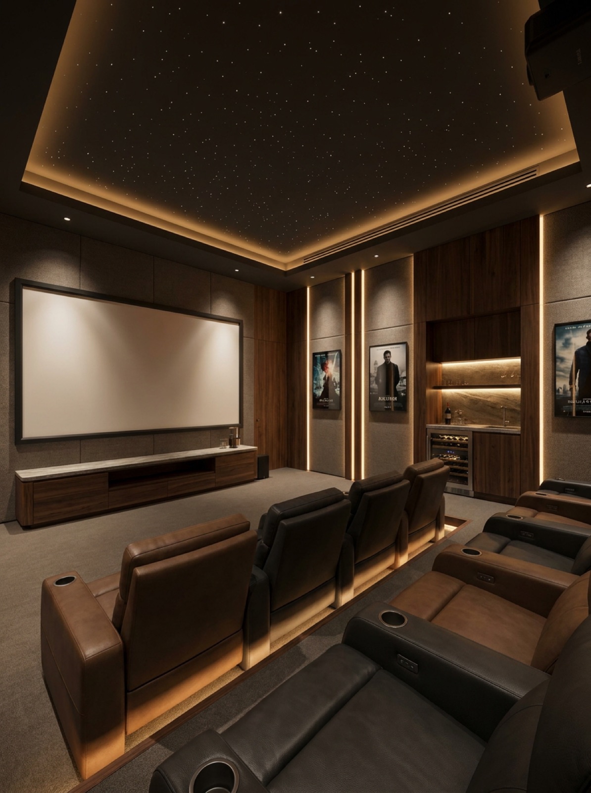 Private home cinema